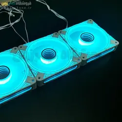 فن کیس کول مون مدل CoolMoon DM1 ARGB 12CM Case Fan PWM Temperature Control