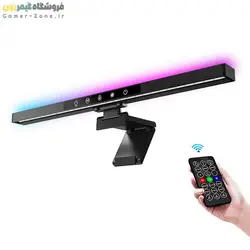 لایت بار دو منظوره محافظ چشم و نورپردازی ویژه مانیتور با پنل لمسی مدل RGB and White Monitor Screen Light Bar for Eye Caring