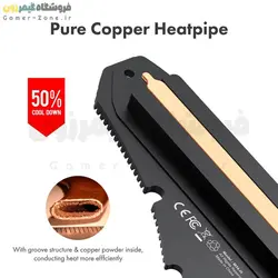 هیتسینک و خنک کننده حافظه SSD اینترنال آینی او مناسب PS5 مدل ineo M24 - M.2 SSD Heatsink Cooler for PS5
