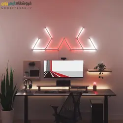 پنل روشنایی خطی دیواری هوشمند وای فای مدل Smart RGBIC LED Wall Light Lines (WiFi)