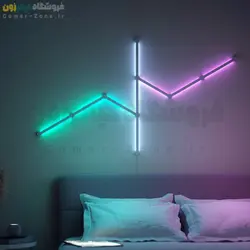 پنل روشنایی خطی دیواری هوشمند وای فای مدل Smart RGBIC LED Wall Light Lines (WiFi)
