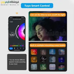 کیت همگام سازی نور پس زمینه تلویزیون مدل سینک باکس Smart HDMI 2.0b Sync Box TV Backlight Screen Color Sync Kit (WiFi)