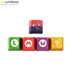 کیکپ طرح Super Mario کیبورد مکانیکال PBT Super Mario Keycap for Mechanical Keyboards