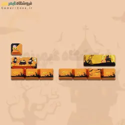 کیکپ طرح Halloween کیبورد مکانیکال PBT Halloween Keycap for Mechanical Keyboards