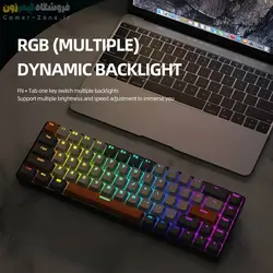 کیبورد گیمینگ مکانیکال زیولنگ مدل ZIYOU LANG T8 RGB Mechanical Gaming Keyboard