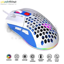 موس گیمینگ اچ ایکس اس جی مدل HXSJ X300 RGB Optical Gaming Mouse