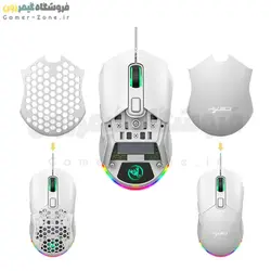 موس گیمینگ اچ ایکس اس جی مدل HXSJ X300 RGB Optical Gaming Mouse