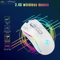 موس گیمینگ بی سیم اچ ایکس اس جی مدل HXSJ T69 Wireless Optical Gaming Mouse