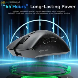 موس گیمینگ بی سیم اتک شارک مدل ATTACK SHARK R1 Lightweight Wireless Gaming Mouse