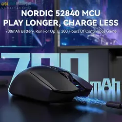 موس گیمینگ بی سیم حرفه ای ایجز مدل Ajazz AJ139 Pro 1K / AJ139 Pro 4K Lightwieght Wireless Gaming Mouse