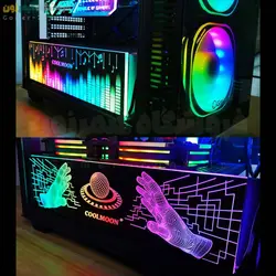 پنل نورپردازی کیس کول مون مدل Coolmoon ARGB Light Board PC Case Panel