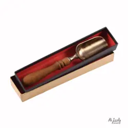 قاشق خشکبار دسته چوبی