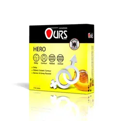 کاندوم ۳ تایی Hero اورس (Ours)