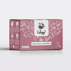 دمنوش گل‌گاوزبان، به لیمو، زیزفون و سنبل‌الطیب کیسه‌ی نیوشا (۲۰ عددی)