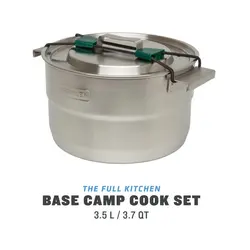 ست آشپزی استنلی 21 پارچه مخصوص کمپینگ مدل ADVENTURE BASE CAMP CMP SET 3.7 QT