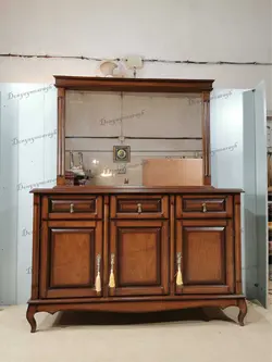 آینه کنسول مدل سم آهویی سه در