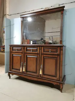 آینه کنسول مدل سم آهویی سه در