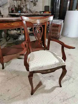 صندلی معرق مدل پانیذ دسته دار