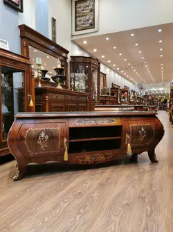 میزتلویزیون مدل خمره ای کمددار طول 160