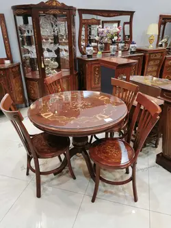 میز غذاخوری 4 نفره مدل ایزابل