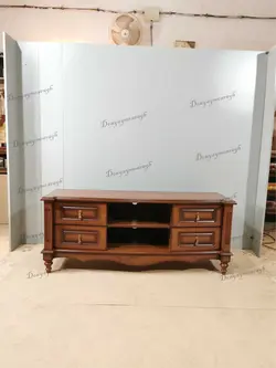میز تلویزیون مدل کاسپین ساده (بدون معرق) طول 140