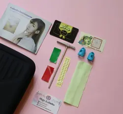 کالیمبا هوگو گوزنی رنگ صدفی