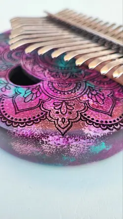 کالیمبا بلوط طرح دایره بنفش