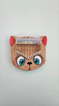 کالیمبا بلوط طرح گربه قهوه ای