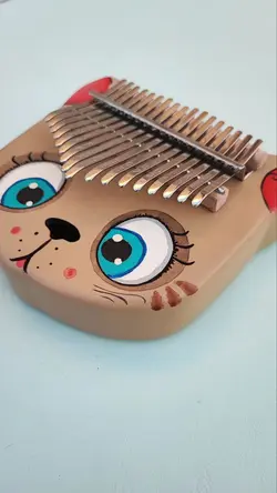 کالیمبا بلوط طرح گربه قهوه ای