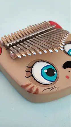 کالیمبا بلوط طرح گربه قهوه ای