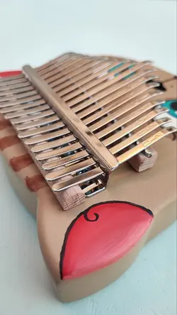 کالیمبا بلوط طرح گربه قهوه ای