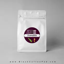 دانه قهوه سوماترا | Sumatra coffee beans یک کیلو گرم