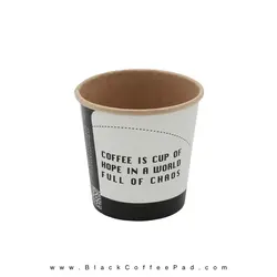 لیوان کاغذی بیرون بر سایز کوچک ۱۲0 سی سی