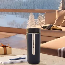 تراول ماگ نسپرسو مدل نومد 500 میلی لیتر رنگ کرم | Nespresso Travel Mug Nomad
