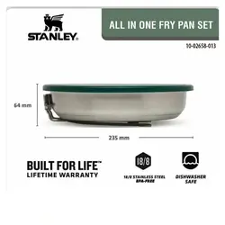 ست ماهیتابه کمپ استنلی مدل all-in-one fry pan set