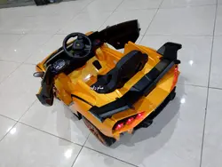 ماشین شارژی لامبورگینی سیان نارنجی