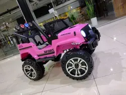 ماشین شارژی جیپ بزرگ چهارموتور