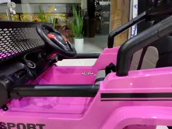 ماشین شارژی جیپ بزرگ چهارموتور