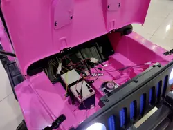 ماشین شارژی جیپ بزرگ چهارموتور