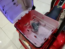 موتور شارژی بزرگ سه چرخ پلیس