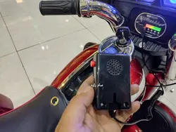 موتور شارژی بزرگ سه چرخ پلیس