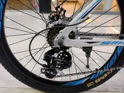 دوچرخه سایز ۲۴ آلمینیوم برند SMR دنده کلاجدار 24 دنده شیمانو