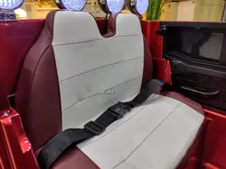 ماشین شارژی BENZ چهار موتور قرمز پیکاپ آفرود