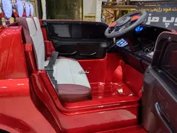 ماشین شارژی BENZ چهار موتور قرمز پیکاپ آفرود