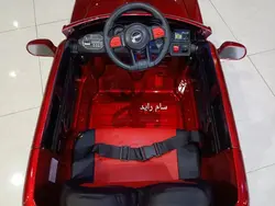 ماشین شارژی تویوتا لندکروز چهار موتور قرمز متالیک