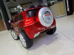 ماشین شارژی تویوتا لندکروز چهار موتور قرمز متالیک