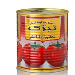 رب گوجه فرنگی تبرک کلیددار800 گرمی (12عددی)