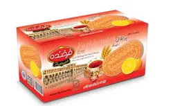 بیسکویت فرخنده با طعم پرتقالی 900 گرمی -Farkhondeh Biscuits With Orangen 900 gr