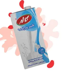 شیر پر چرب کاله ا لیتر ( 12 عددی )