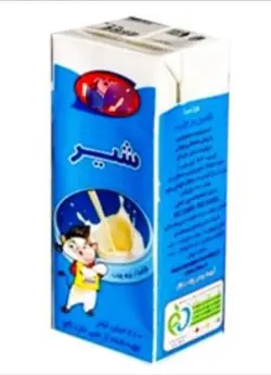 شیر نیم چرب پگاه کوچک ( 200میلی لیتر) ( 27 عددی )